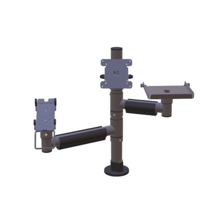 Kit POSPOLE V5 pentru POS/Monitor + Terminal de Plati Universal +  Imprimanta