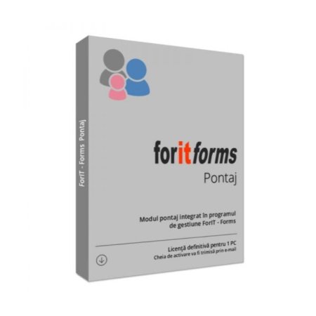 ForIT Pontaj V6 - Licenta Anuala / 1PC