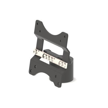Suport Monitor VESA 75/100 POSPOLE, Montare pe 38mm, Balama cu Fricțiune