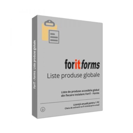 ForIT Listă globala de produse V6 - Licenta Anuala / 1PC