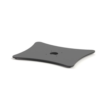 Placă de Bază Metalică (Stand de Masă) POSPOLE 400x400mm, Compatibilă Stâlpi 38mm/45mm