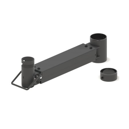 Braț POSPOLE 300mm cu Reglaj pe Înălțime, Prindere pe Stâlp 45mm