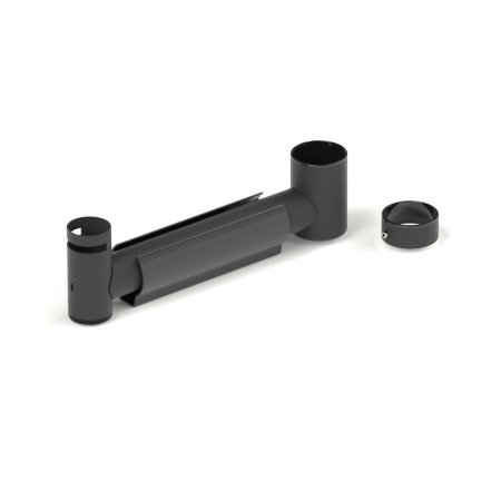 Braț Extensie POSPOLE 250mm, Prindere pe Stâlp 45mm pentru Echipamente 38mm