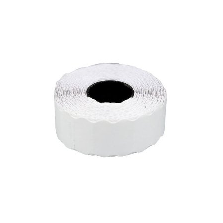 Etichete Preț 26x12mm Alb (1 Rând)