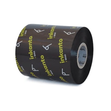 Ribon WAX Premium ARMOR Inkanto AWR8 110mm x 74m, Negru