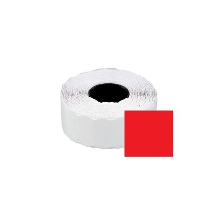 Etichete Preț 26x12mm Rosu (1 Rând)