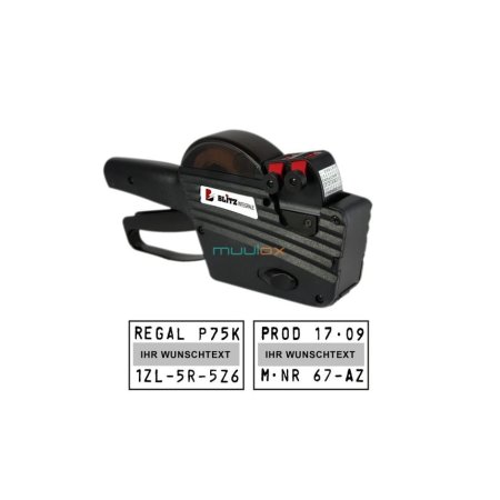 Marcator etichete BLITZ C20i 26x16 mm – 2 linii (2×10 alfanumeric) | Preț, EXP, LOT