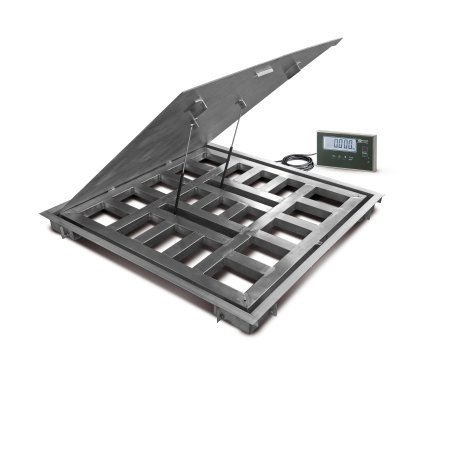 Cantar platforma rabatabil/incastrabil INOX ELICOM Si10 B-SS-O, 3000kg, 1500х1250 , CE-M