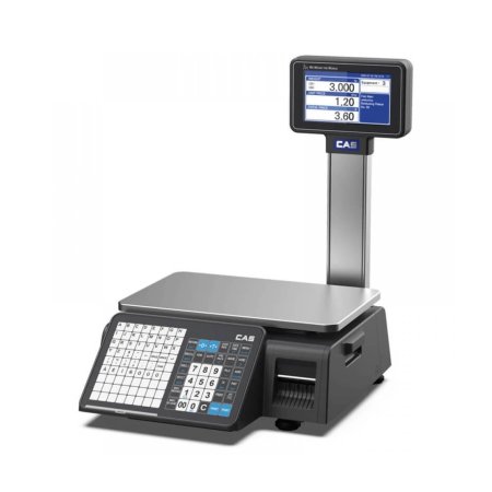 Cantar cu etichetare CAS CN1, 15/30Kg, BRAT, Verificat metrologic