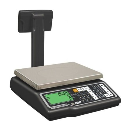 Cantar comercial DIBAL G325, 15/30kg, Acumulator, RS232, Verificat Metrologic