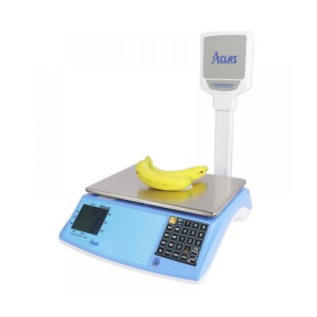 Cantar comercial ACLAS PS6X 15/30kg, BRAT, Acumulator, Verificat Metrologic
