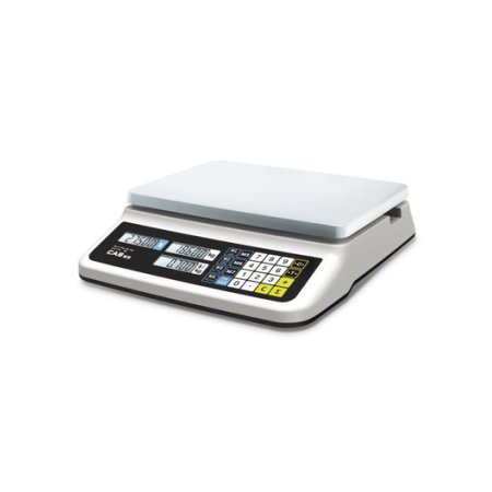 Cantar comercial CAS PRII 30CB 15/30kg, Acumulator, RS232, Verificat Metrologic
