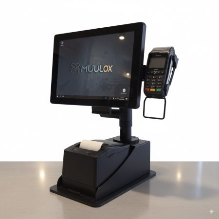 Sistem POS-Kiosk Hibrid MUULOX | 15.6'', Intel i3, Self-Service