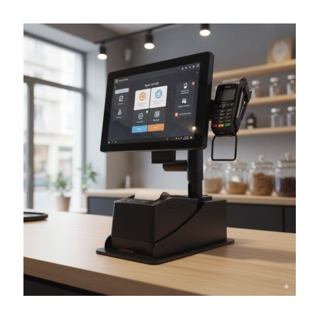 Sistem POS-Kiosk Hibrid MUULOX | 15.6'', Intel i3, Self-Service
