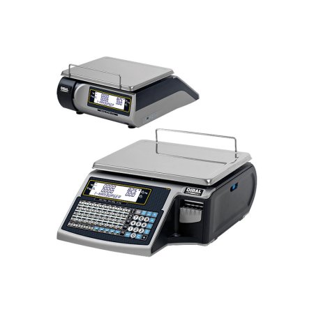 Cantar cu etichetare DIBAL 500 MISTRAL 545, 15/30kg, Verificat metrologic
