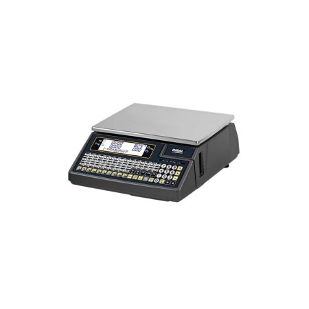 Cantar cu etichetare DIBAL 500 WIND-025, 15/30kg, Verificat metrologic