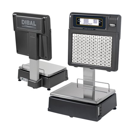 Cantar cu etichetare DIBAL 500 MISTRAL 545 Autoservire, 15/30kg, BRAT, Verificat metrologic