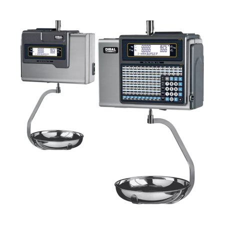 Cantar cu etichetare DIBAL 500 MISTRAL 545 INOX, Suspendat, 15/30kg, Verificat metrologic