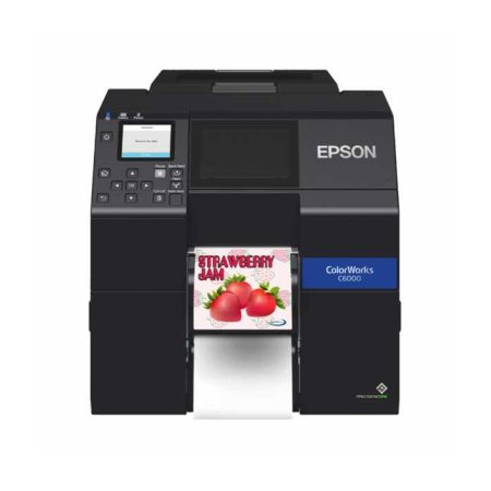 Imprimanta etichete autoadezive color Epson ColorWorks CW-C6000Ae, 112mm, cutter, disp., USB, Ethernet