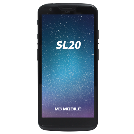 TERMINAL MOBIL ANDROID M3 MOBILE SL20, 2D, 5.5'', GPS, USB-C, BT, WI-FI, 4G, NFC, EXT. BAT.