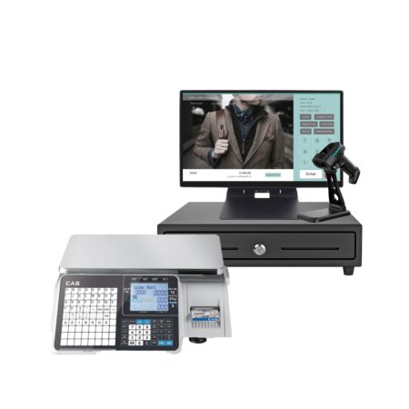 Sistem Complet POS la cheie pentru Magazine de carmangerii cu cantar de etichetare