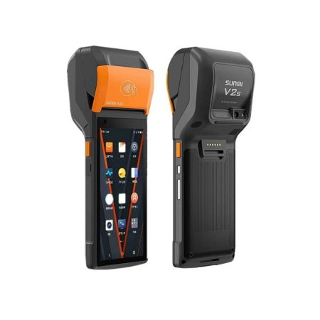 SUNMI V2s, GMS EDLA, EU, 2D, 14 cm (5.5''), GPS, Camera, front camera, USB-C, BT, Wi-Fi, 4G, NFC, Android