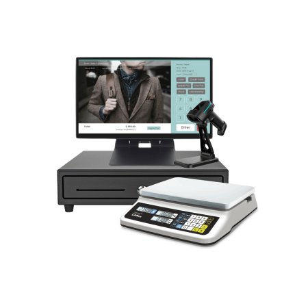 Sistem Complet POS la cheie pentru Magazine alimentare cu cantar, e-factura, SGR - Punct Vanzare
