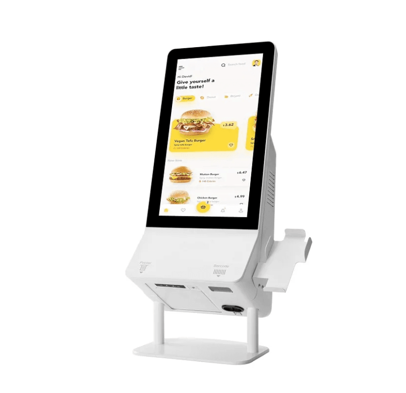 Kiosk VARIKIOSK S156 Self-Order, 15.6", N97, 8GB, 128GB, 2D, Imprimanta, WIN11