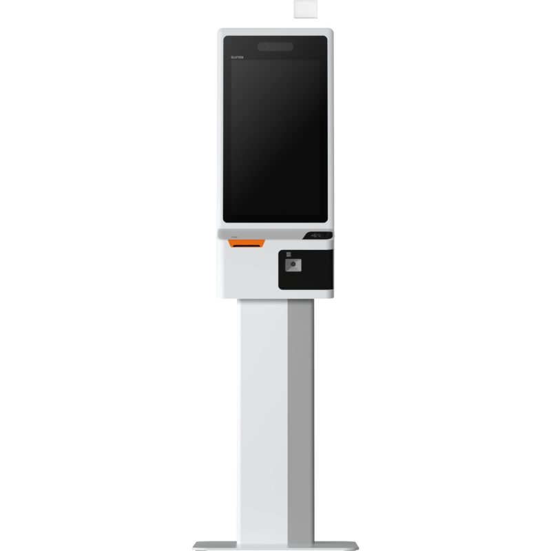 Kiosk Sunmi K2, Podea, 24'' | 6/128Gb, Scanner 2D, Imprimanta 80mm, Wi-Fi, NFC, Android GMS - imagine 3