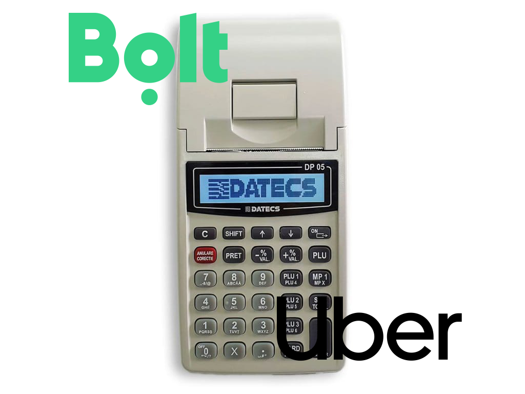 Casă de Marcat Portabilă DATECS DP05 (Wi-Fi), Ridesharing (BOLT/UBER), Contracte incluse