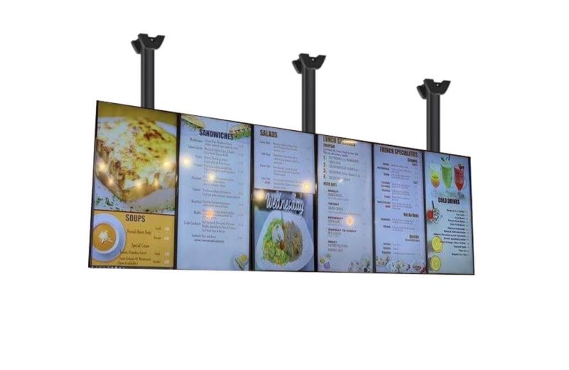 Suport de tavan pentru doua televizoare destinat Digital Signage si Afisaje - MXTV1 - imagine 3