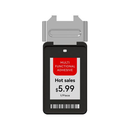 Eticheta electronica de pret MUULOX MX9813STB(W/B), 1.3", NFC, LED, 4 culori