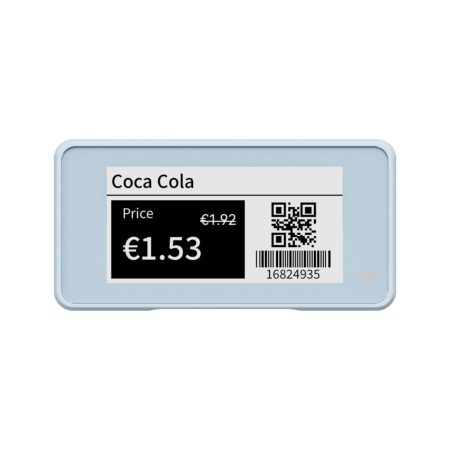 Eticheta electronica de pret MUULOX MX266F(FRIGORIFICE), 2.66", LED, 2 CULORI, NFC