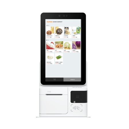 Kiosk SUNMI K2 MINI, 2D, 15,6′, Full HD, Imprimanta 80mm, BT, Ethernet, Wi-Fi, NFC, Android