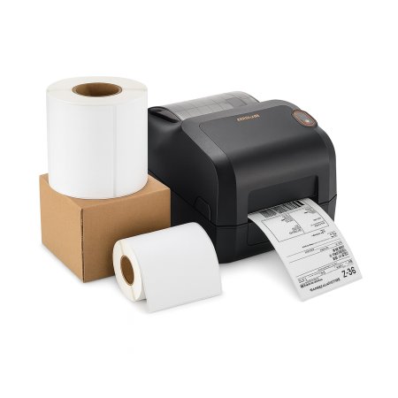 Kit Complet Imprimantă AWB Bixolon XD3-40dEK + 5000 Etichete Termice A6