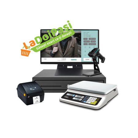 Sistem Complet POS la cheie pentru Magazine La 2 Pași, Metro, e-factura, SGR - Punct Vanzare