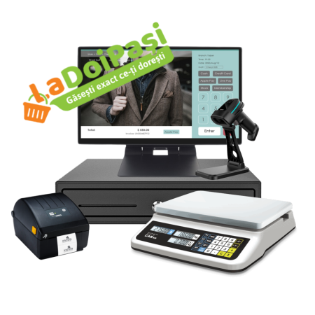 Sistem Complet POS la cheie pentru Magazine La 2 Pași, Metro, e-factura, SGR - Punct Vanzare