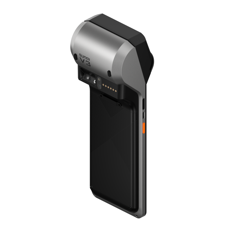 Terminal Mobil Sunmi V3H, SCANNER 2D, GPS, BT, Wi-Fi, eSIM, 4G, NFC, Android GMS EDLA - imagine 2