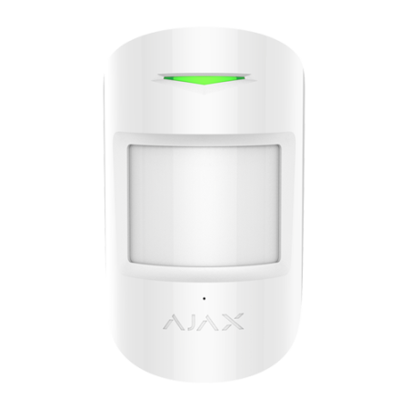 Detector combinat PIR + geam spart, wireless, alb - AJAX