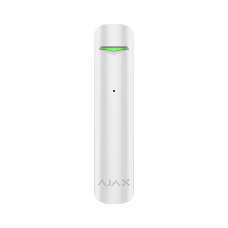 Detector de geam spart GlassProtect, wireless, alb - AJAX