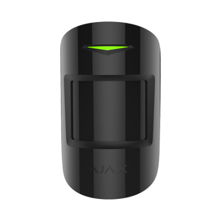 Detector de miscare PIR MotionProtect, wireless, negru - AJAX