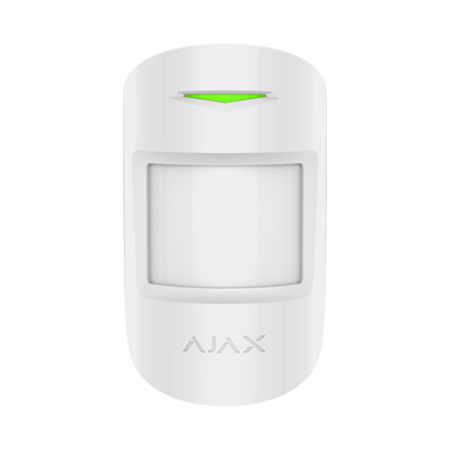 Detector de miscare PIR MotionProtect, wireless, alb - AJAX