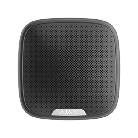 Sirena de exterior, wireless, negru - AJAX