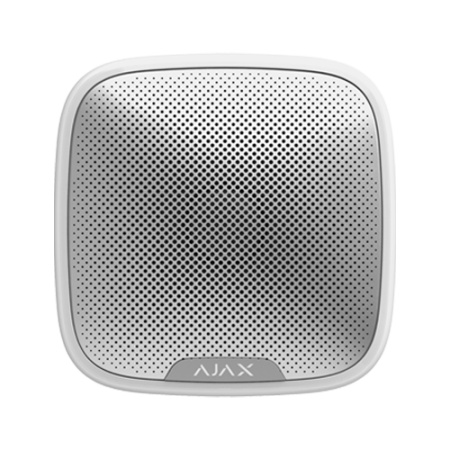 Sirena de exterior, wireless, alb - AJAX