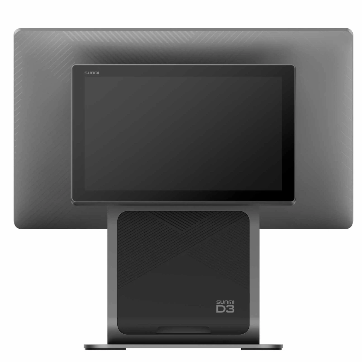 POS All-in-One cu imprimanta si display client Sunmi D3 80mm, EU, 39.6 cm (15,6''), Full HD, CD 10", USB, BT (BLE), Ethernet, NFC, Android