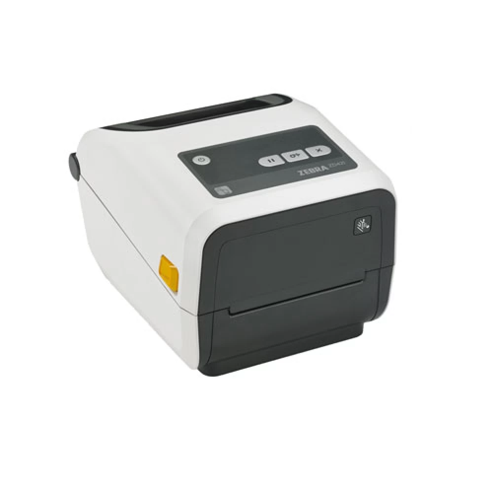 Imprimanta etichete Zebra ZD421t Healthcare, 8 dots/mm (203 dpi), RTC, USB, USB Host, BT (BLE), Ethernet, white