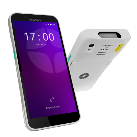 Datalogic Memor 17-HC, 2D, Projected Capacitive, USB-C, BT, Wi-Fi (Wi-Fi), eSIM, 5G, NFC, Android, Alb