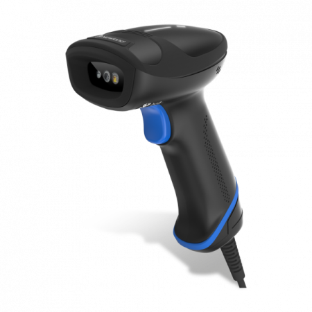 Cititor cod de bare Newland HR33 Marlin, CMOS, 2D, kit (USB, coiled), Stand inclus