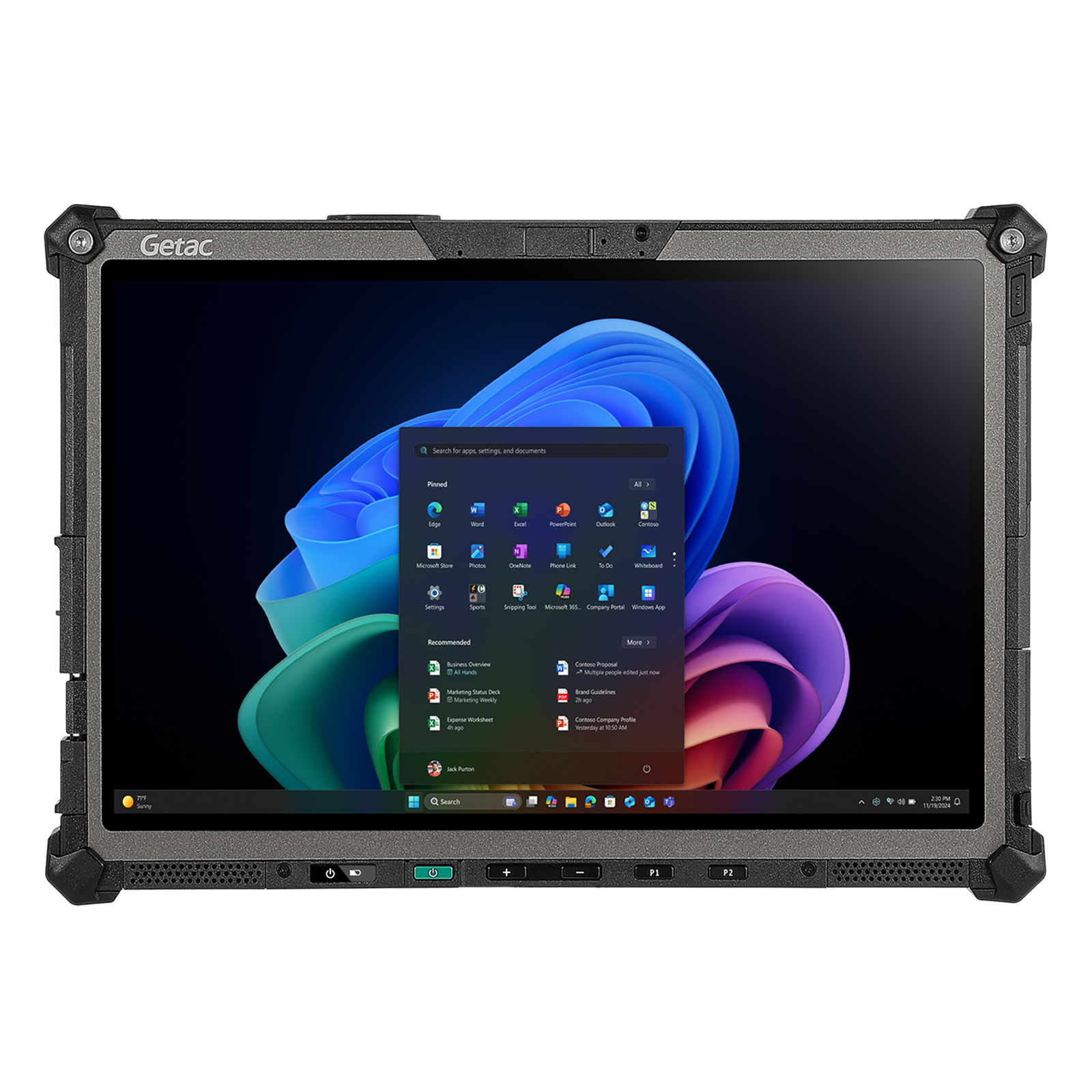 Tableta Industriala Getac F120G1, 30,7cm (12,1''), USB, BT, Wi-Fi 7, SSD, Win. 11 Pro, RB