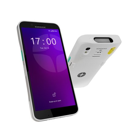 Datalogic Memor 17-HC, 2D, Projected Capacitive, USB-C, BT, Wi-Fi (Wi-Fi), eSIM, 5G, NFC, Android, Alb